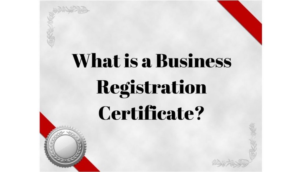 What Is Business Certificate Number