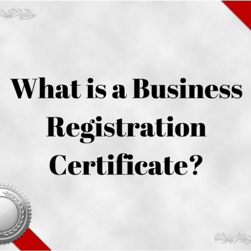 What is a Business Registration Certificate?
